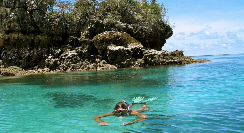 snorkeling in Mafia island